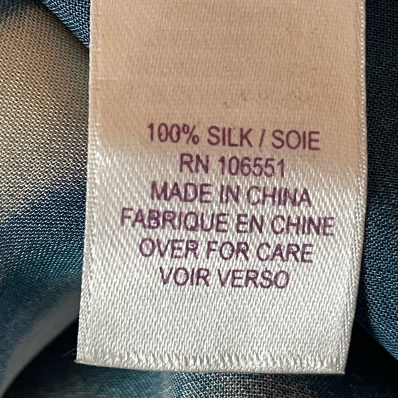 Calypso St Barth silk tunic with beads and crewel work - Picture 4 of 8